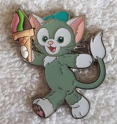 Gelatoni holding an ice cream cone