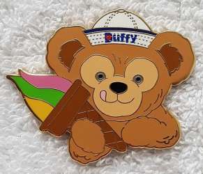 'Duffy and Gelatoni Ice Cream Starter Set - pink green ice cream - HKDL'