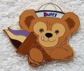 'Duffy and Gelatoni Ice Cream Starter Set - black purple ice cream - HKDL'