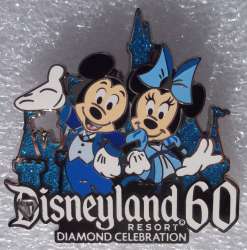 4467 - Disneyland Diamond Celebration Event - Mickey and Minnie with Sleeping Beauty Castle - Disneyland Resort alternate image