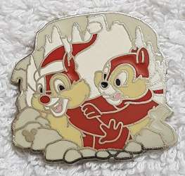 19131 - 2007 Hidden Mickey - Chip and Dale Seasons - Winter - Walt Disney World alternate image