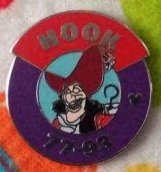 1160 - 2013 Hidden Mickey - Magic Kingdom Villains Parking Signs - Captain Hook - Walt Disney World alternate image