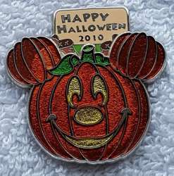 'Halloween 2010 - Chip and Dale w/ Mickey Pumpkin Head - WDW'