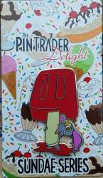 13978 - (PTD) Pin Trader's Delight Series - Finnick (Ele-Finnick) with Jumbo Pop - Disney Studio Store Hollywood / Soda Fountain alternate image