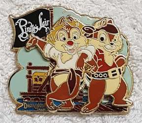 Pirate's Lair on Tom Sawyer Island - Chip and Dale