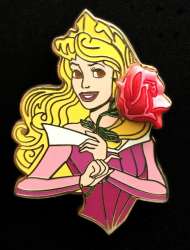 Princess Aurora Sleeping Beauty Pink Rose