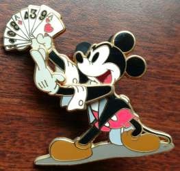 17509 - Magician Mickey - Card Trick - Disneyland Resort alternate image