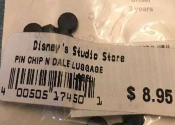 26301 - Travel - Chip and Dale at Fort Myers Pier - Disney Studio Store Hollywood / Soda Fountain alternate image