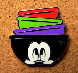 2018 Hidden Mickey - Kitchen Essentials - Mickey Mouse Mixing Bowls - WDW