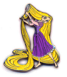 'Tangled - Rapunzel - Glitter Hair - MLT'