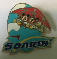 Mickey, Goofy, and Donald on Hang glider (Slider Version) - MLT