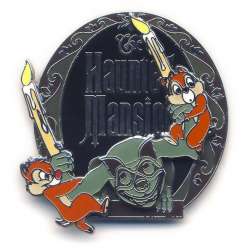 Haunted Mansion - Chip and Dale Gargoyle Slider - MLT