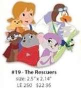 Character Clusters - the Rescuers - WDI
