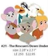 Character Clusters - the Rescuers Down Under - WDI