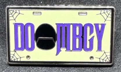 26369 - License Plate - Haunted Mansion Doom Buggy License Plate (White) - Disneyland Resort alternate image