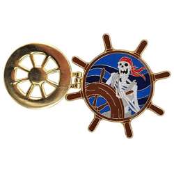 Disney Parks Collection - Skeleton at the helm (Hinged) - MLT