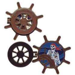 Skeleton at the helm (Hinged)