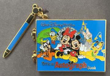 26443 - Autograph Books - Mickey, Minnie, Donald, Daisy, Goofy and Pluto - Walt Disney World