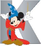 26515 - Pop Up Disney - Mickey Pin - Sorcerer Mickey Letter K - Disneyland Resort alternate image