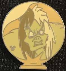 17852 - WDW Hidden Mickey Series 2008: Crystal Ball Villains - Cruella de Vil alternate image