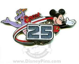 EPCOT 25th Anniversary - Mickey Mouse and Figment - TPCE