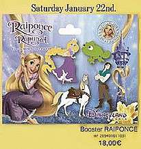 25361 - Rapunzel / Raiponce Booster - Rapunzel Booster Set - Disneyland Resort Paris alternate image