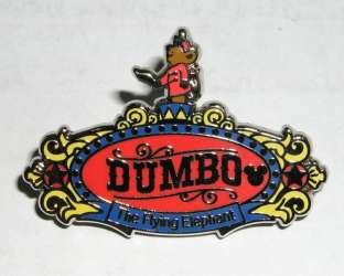 26695 - 2019 Hidden Mickey - Attraction Signs - Dumbo the Flying Elephant - Walt Disney World alternate image