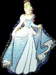 4763 - Princess Glitter Pins - Cinderella alternate image