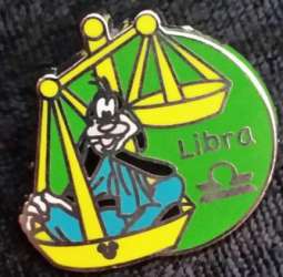 2012 Hidden Mickey - Zodiac - Goofy Libra - MLT