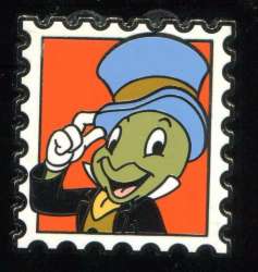 6336 - Magical Mystery Pins Series 10 - Jiminy Cricket Postage Stamp alternate image