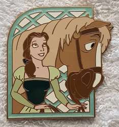 Princesses With their Horses (Belle with Phillipe)