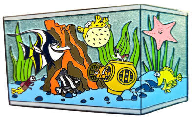 'Fairy Tails 2019 Event - Nemo &amp; Tank Friends - Gill, Peach, Bubbles, Jacques, Bloat and Gurgle - WDW'