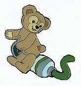 22047 - Welcome Gelatoni Mystery Collection - Duffy green tube - Shanghai Disney Resort alternate image