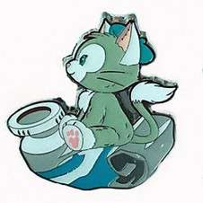 22049 - Welcome Gelatoni Mystery Collection - Gelatoni light blue tube - Shanghai Disney Resort alternate image