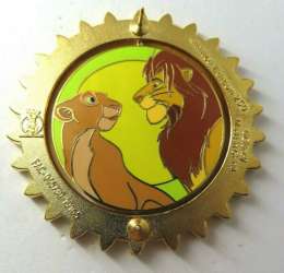 DEC - The Lion King - Nala and Simba Spinner - DEC