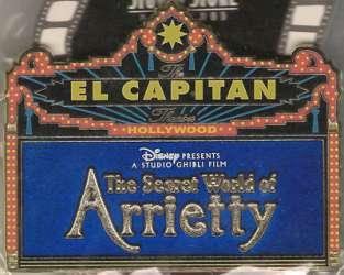 124 - El Capitan Marquee Series - El Capitan Marquee -The Secret World of Arrietty - Disney Studio Store Hollywood / Soda Fountain alternate image