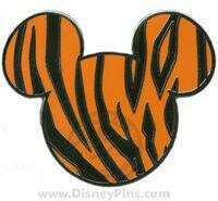 27338 - Animal Print Mickey Icons - Tiger Print alternate image