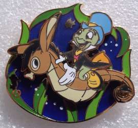 16008 - Under the Sea Bi-Monthly - Jiminy Cricket - Disneyland Resort alternate image