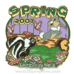 'Disney Parks Seasons - Spring - WDW - Spring 2007 - Thumper and Flower - WDW'