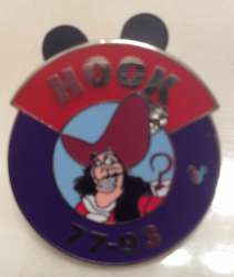 1160 - 2013 Hidden Mickey - Magic Kingdom Villains Parking Signs - Captain Hook - Walt Disney World alternate image