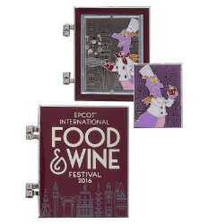 2016 Epcot International Food & Wine Festival - Tasting Sampler Pin