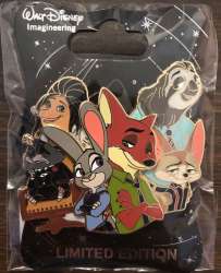 Character Clusters - Zootopia - WDI