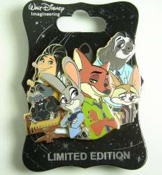 Character Clusters - Zootopia - WDI