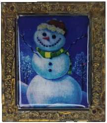 Click to view the Snowman with Scarf and Hat details