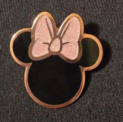 'Minnie Mouse Icon - Minnie Mouse Icon with Pink Bow - DLP'