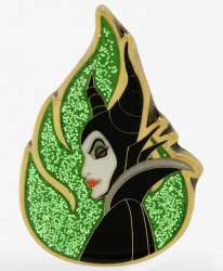 27813 - Hot Topic - Disney - Maleficent Glitter Enamel - Loungefly alternate image