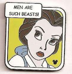 1236 - 2007 Hidden Mickey - Quotes by a Princess - Belle - Disneyland Resort alternate image