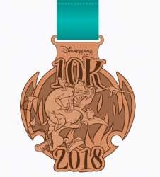 Click to view the 10K Medal details