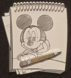 27977 - Sketch Pad Series - Mickey Mouse - Disney Studio Store Hollywood / Soda Fountain alternate image