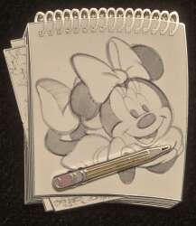 27978 - Sketch Pad Series - Minnie Mouse - Disney Studio Store Hollywood / Soda Fountain alternate image